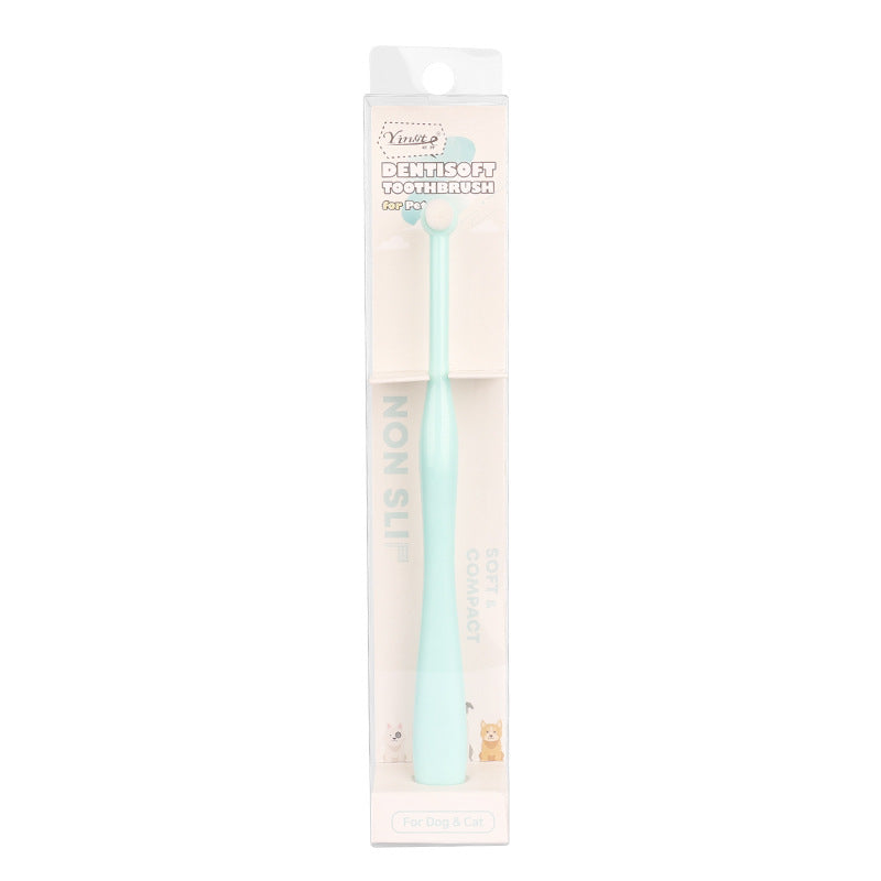 Pet Dog Fashion Cleaning Toothbrush Set (Beef & Vanilla)