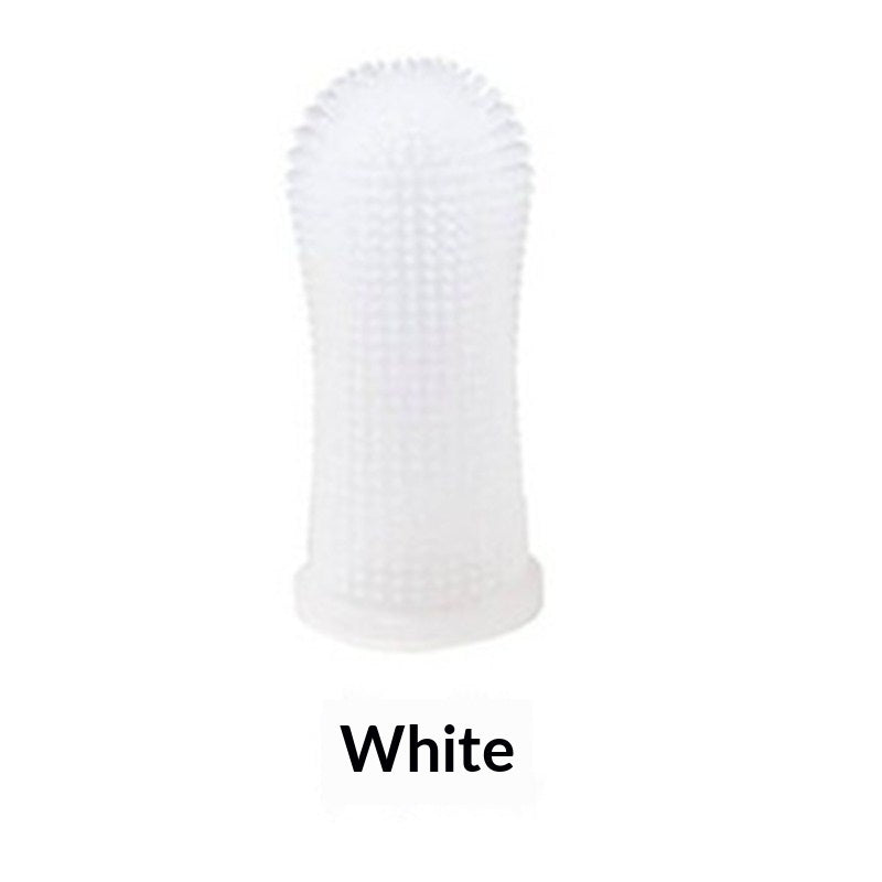 360-degree Silicone Finger Toothbrush For Pets Deep