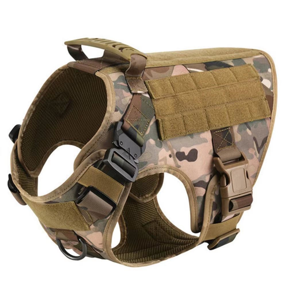 Pet Harness Luxury Dog Leash Set Chest Nylon Camouflage