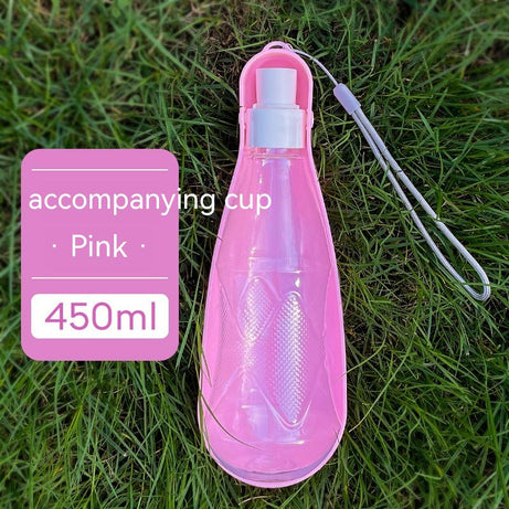 Pet Water Cup Outdoor Portable Folding Dog Bottle 550ml Large
