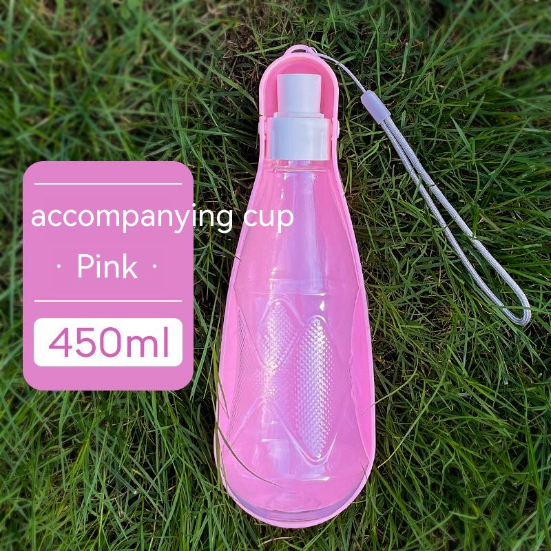Pet Water Cup Outdoor Portable Folding Dog Bottle 550ml Large
