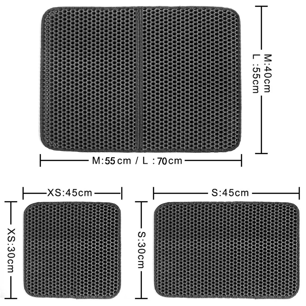 Cat's Essentials Pet Cat Litter Pad Waterproof Eva Double Layer Pet