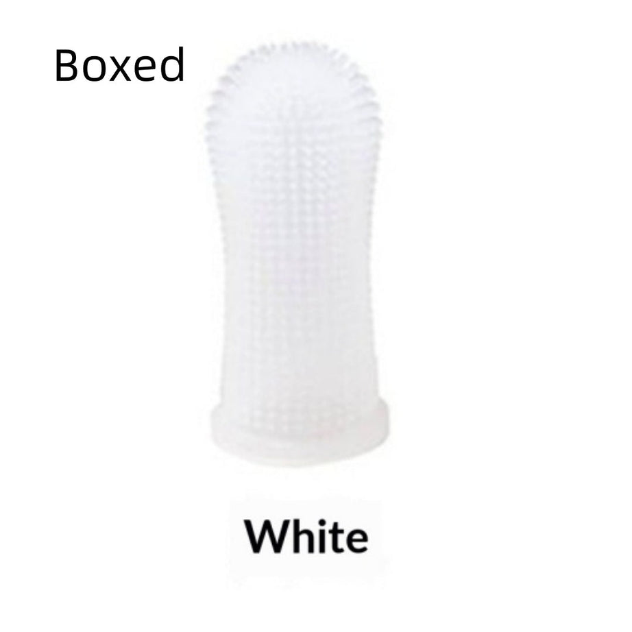 360-degree Silicone Finger Toothbrush For Pets Deep