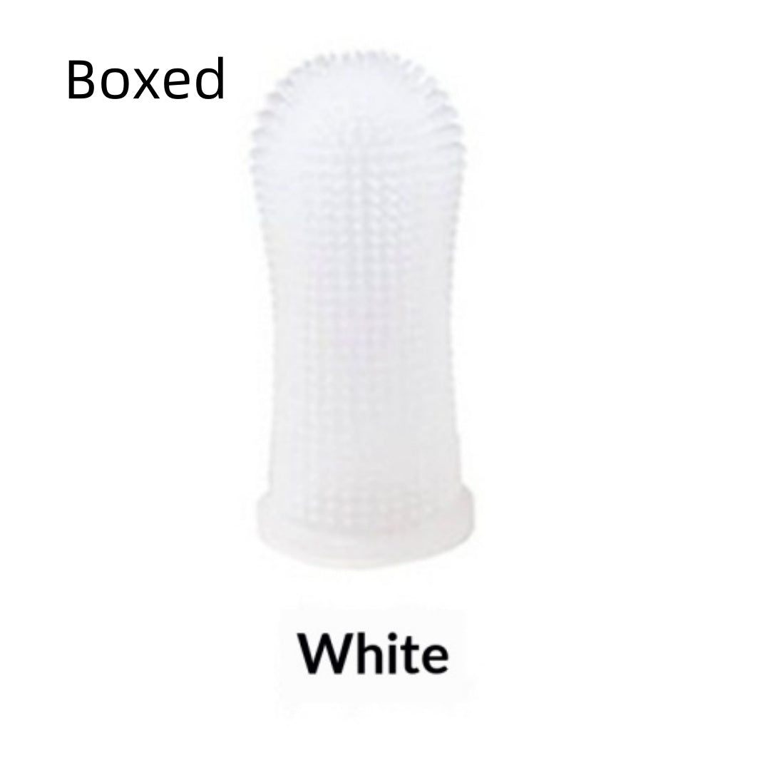360-degree Silicone Finger Toothbrush For Pets Deep