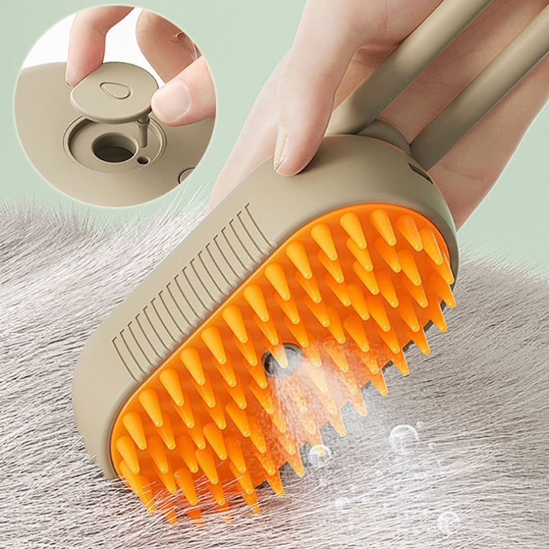 Cat Steam Brush Steamy Dog 3-in-1 Electric Spray Hair Brushes