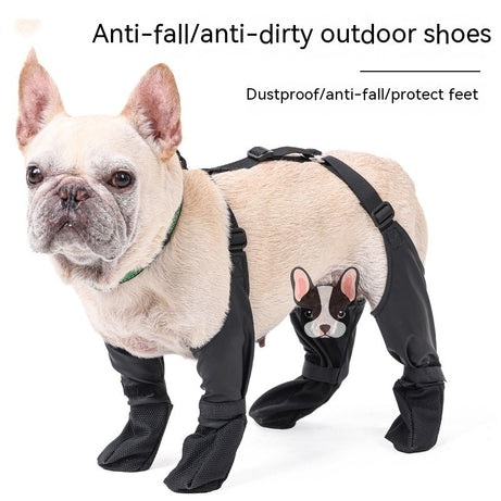 Waterproof Dog Shoes Adjustable Boots Pet Breathbale For Outdoor