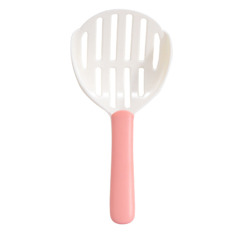 Filter Tofu Cat Litter Scoop Plastic Two-color Poop Pet Cleaning