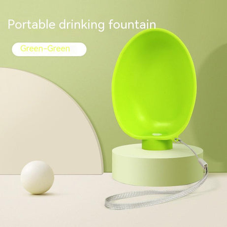 Portable Dog Drinking Bowl Outdoor Water Feeding Pet Outside Cup
