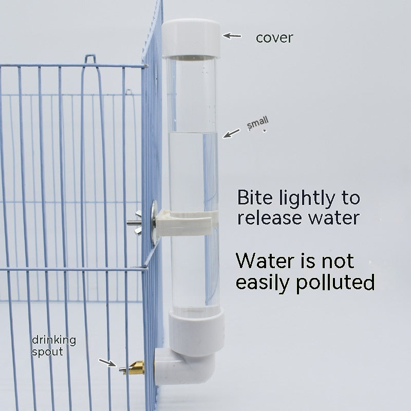 Parrot Water Fountain Firing Pin Drinking Bottle Large Automatic