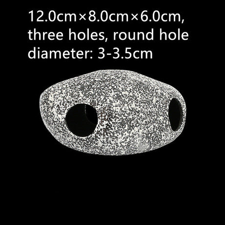 Aquarium Decorative Stone Decorations Ponds Ceramic Shrimp Farms