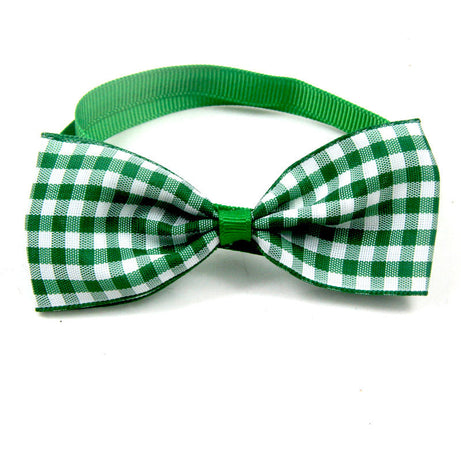 Plaid Pet Tie Cat Dog Scarf Accessories Pet