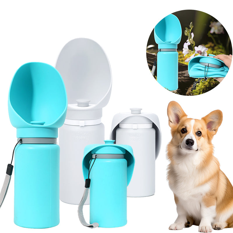 Folding Pet Outdoor Walking Mug Portable Travel Water Bottle Puppy