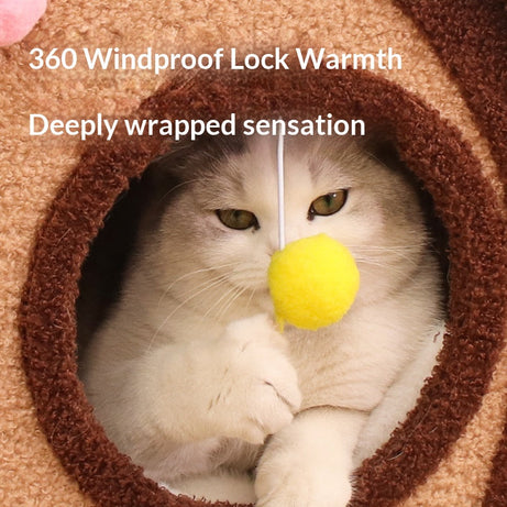 Sisal Cat Bed And Scratching Post Extra-large Round Winter Nest