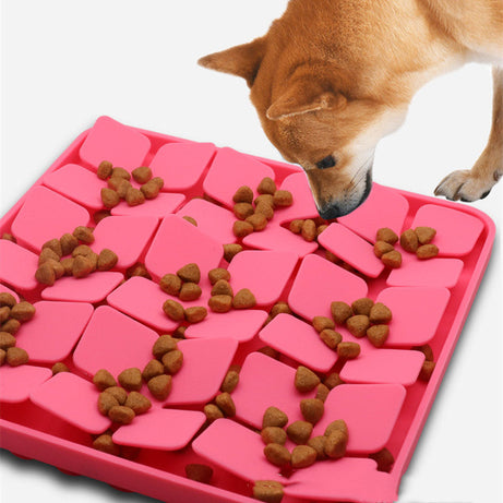 Pets Licking Plate Slow Tableware Pad Cat And Dog Pet Supplies