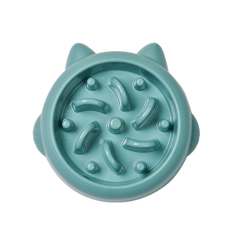 Pet Dog Cat Slow Feeder Bowls Anti Choking Dish Bowl Home Eating