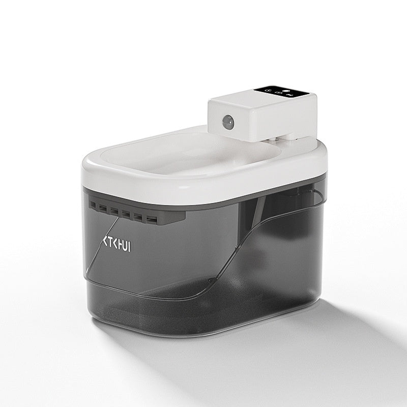 Cat Water Fountain With Smart Motion-sensing Dispensing And Quiet