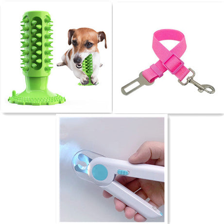 Teeth Cleaning Dog Toothbrush Sucker Molar Stick Bite Toy