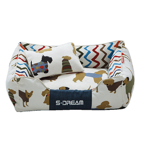 Dog Cat Bed Creativity Of Removable And Washable Large Mat Pet