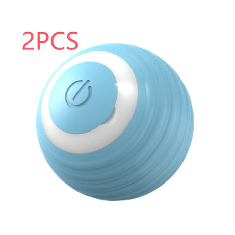 Automatic Moving Bouncing Rolling Ball Smart Cat Toy Self-moving