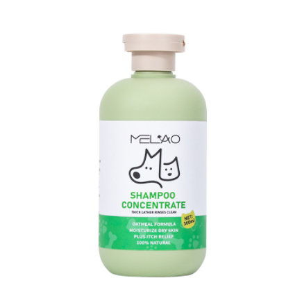 Natural Pet Oatmeal Shampoo With Coconut Chamomile Moisturizes Skin