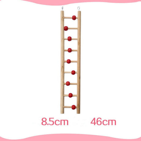 Parrot Bird With Toy Supplies Swing Ring Aerial Ladder Climbing