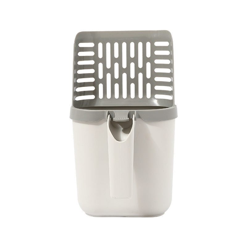 Large Capacity Integrated Cat Litter Scoop Small Size Shit Trash