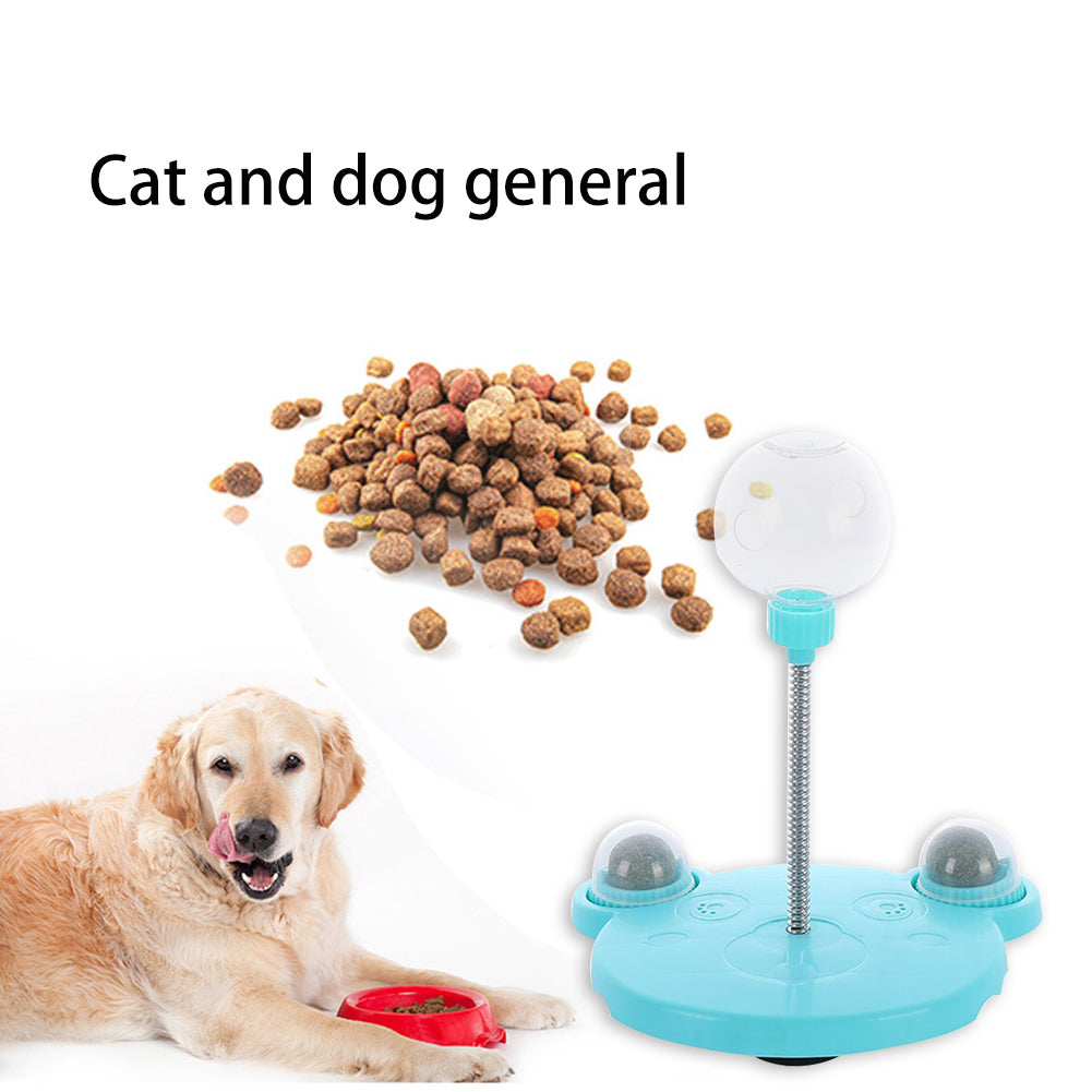 Pet Feeder Cat Toy Pets Leaking Food Ball Self-playing Tumbler
