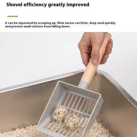 Alloy Litter Box Easy To Clean Widen And Thicken Leak-proof Sand