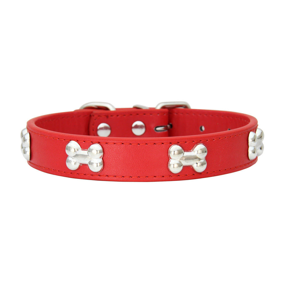 New Product Pet Supplies Collar Pu Leather Dog Leash Accessories