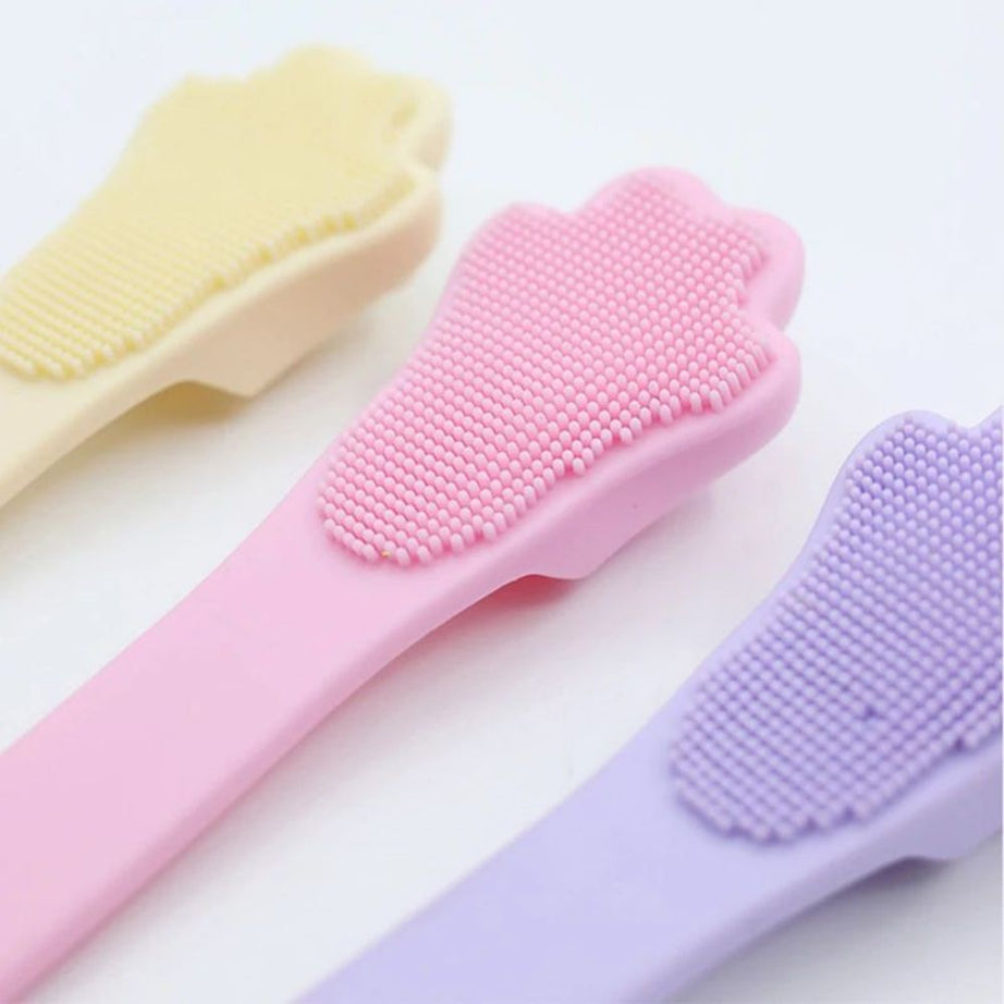 Silicone Toothbrush For Pets Food Grade Oral Cleaning Tool Finger