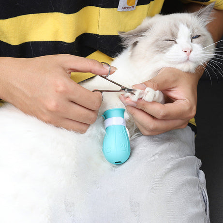 Adjustable Cat Foot Claw Cover Anti-scratch Prickly Nail Glove