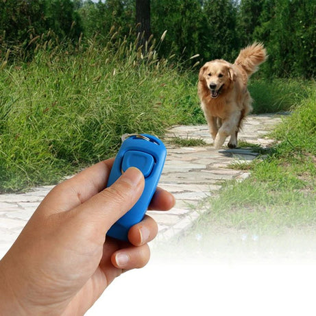 Combo Dog Clicker Whistle Training Pet Trainer Click Puppy