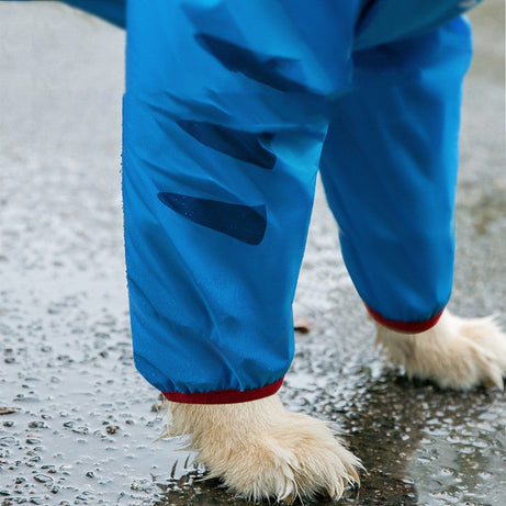 Dog Raincoat Medium Large Four-leg All-inclusive Waterproof Rainy