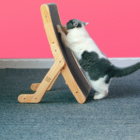 Deformation Cat Bed Vertical Corrugated Paper Grinding Claw Toy