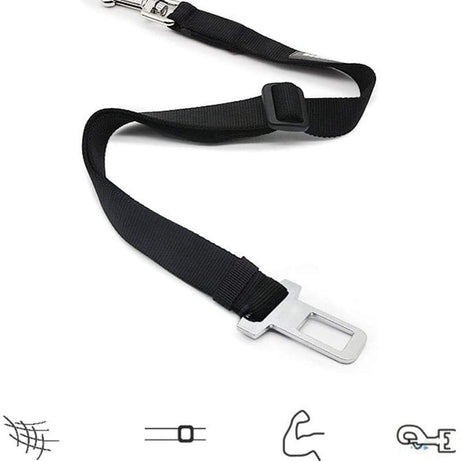 Retractable Dog Safety Belt Car For Pet Supplies Buckle