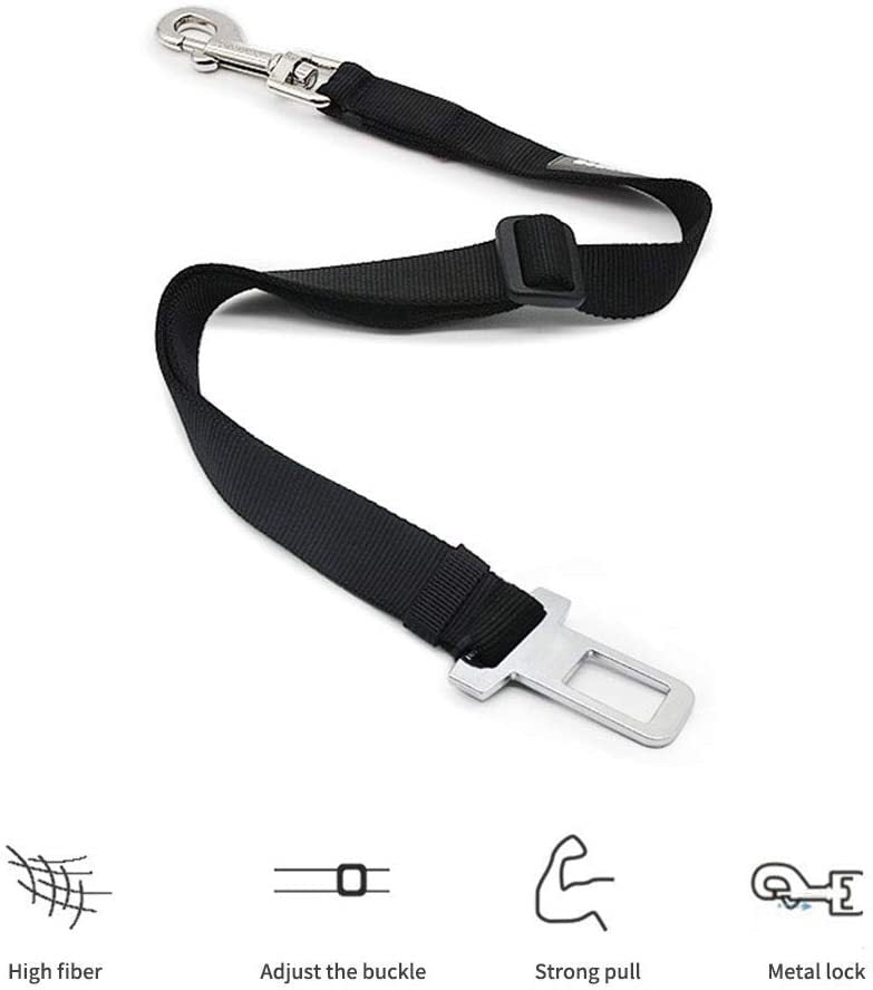 Retractable Dog Safety Belt Car For Pet Supplies Buckle