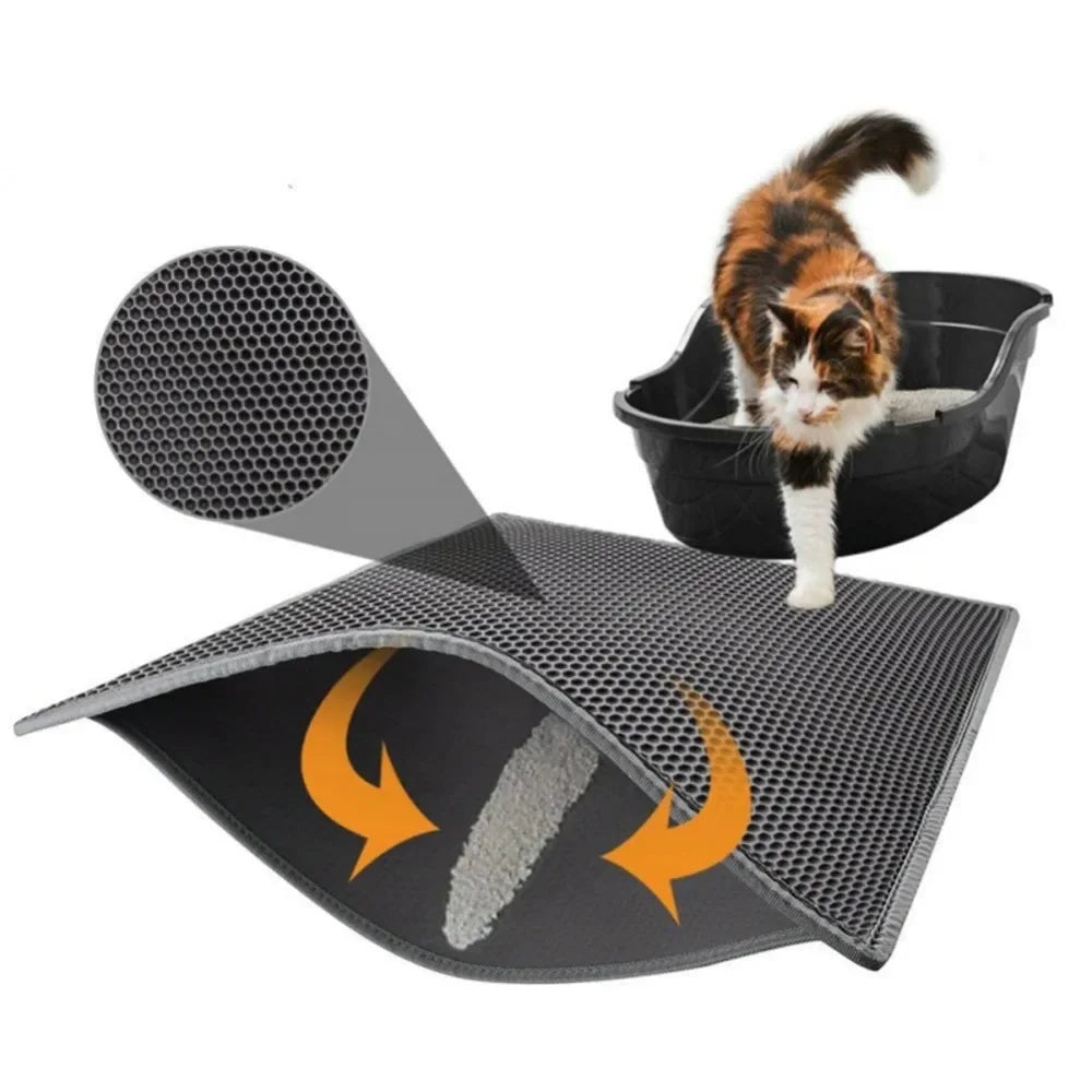 Cat's Essentials Pet Cat Litter Pad Waterproof Eva Double Layer Pet