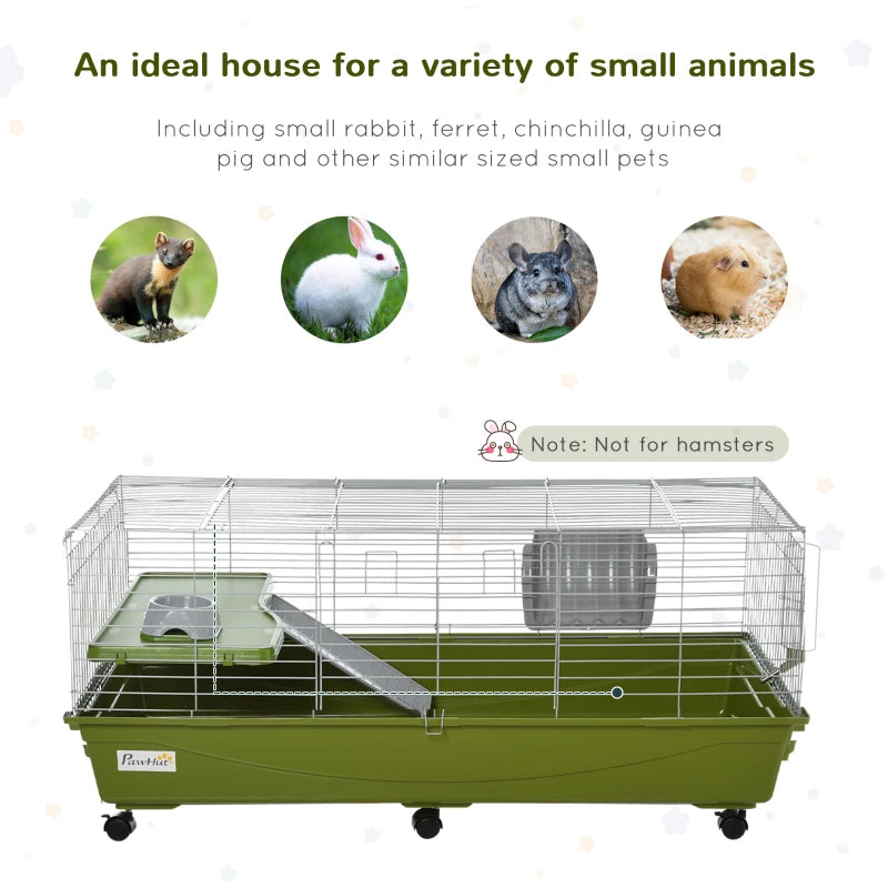 47 Small Animal Cage Chinchilla Guinea Pig Hutch Pet House