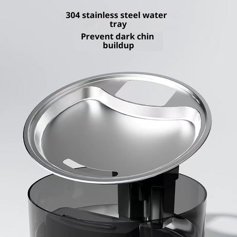 Stainless Steel Cat Water Fountain Wireless Cordless And Automatic