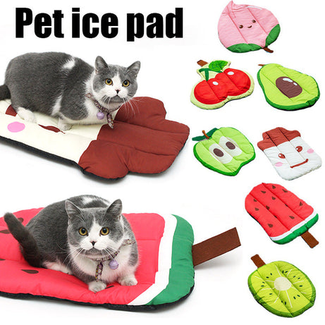 Dog Cooling Mat Pet Beds Cat Rug Ice Silk Pet Self Pad Blanket