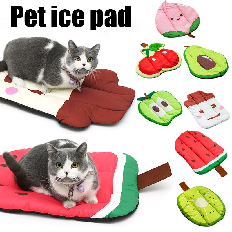 Dog Cooling Mat Pet Beds Cat Rug Ice Silk Pet Self Pad Blanket