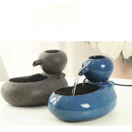 Cat Ceramic Automatic Circulating Water Dispenser Pet Filter