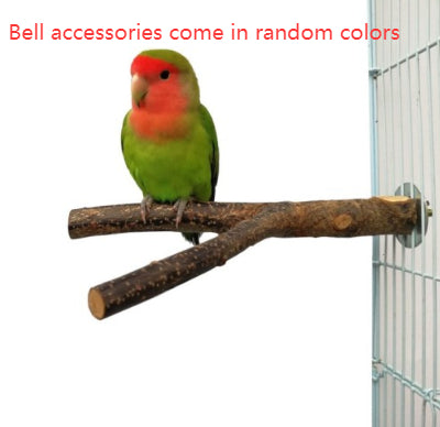 Bird Standing Frame Rattan Ring Chewing Toy Cage