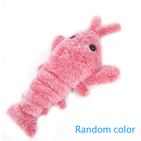 Pet Toys Electric Jumping Shrimp USB Charging Simulation Lobster
