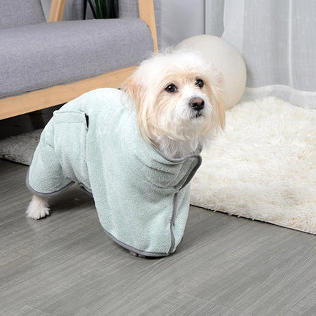 Quick-drying Pet Absorbent Towel Dog Bathrobe Pet Bath For Dogs
