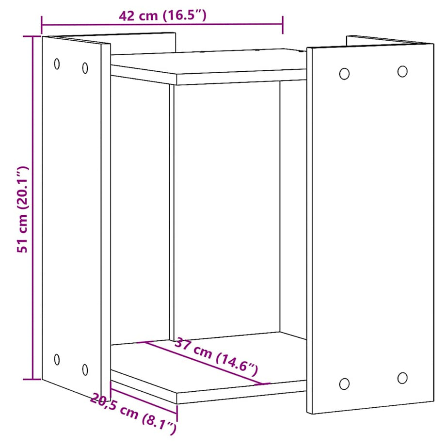 Cat Litter Box 42x Wood Material