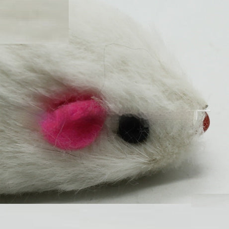 Cat Supplies 2-inch Rabbit Skin Mouse Self-hi Toy
