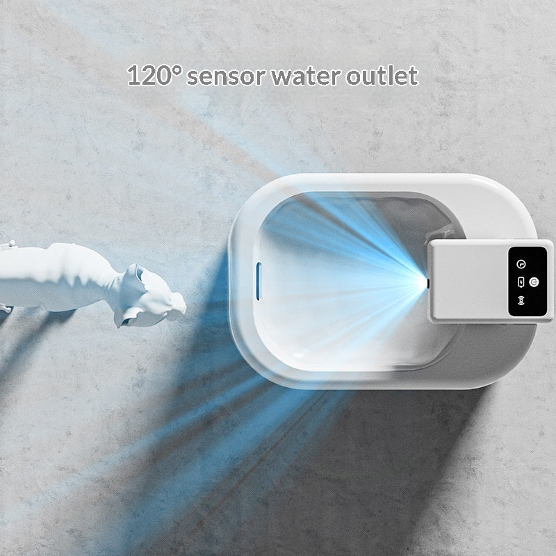 Smart Sensor-activated Quiet Filtered Automatic Pet Water Fountain