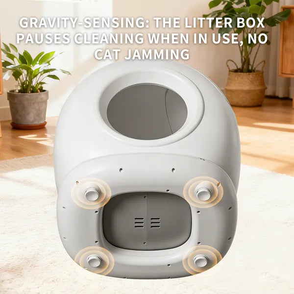 Best Automatic Cat Litter Box 78l Fully Enclosed Tu-ya App Smart