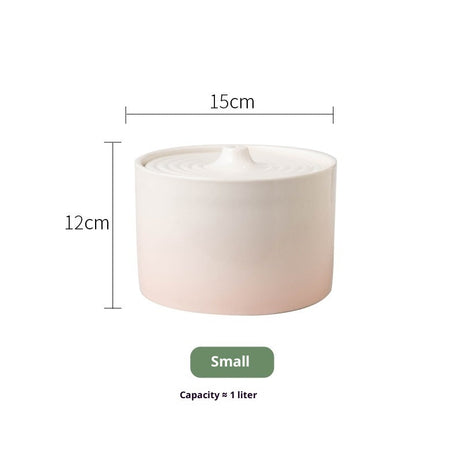 Cat Electric Ceramic Water Dispenser Drink Fountain